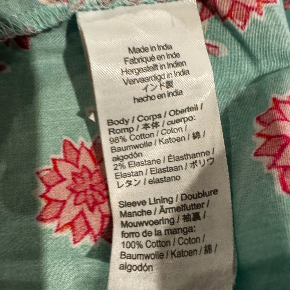 J. Crew Green and Pink Floral Dress - Picture 8 of 8